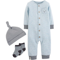 Carter's Baby Boys' 3 Piece Take Me Home Layette Set Carter's Baby Boys' 3 Piece Take Me Home Layette Set