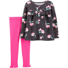 Carter's Toddler Girls' 2-Piece Floral Top & Legging Set Carter's Toddler Girls' 2-Piece Floral Top & Legging Set