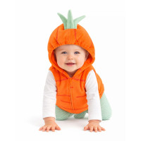Carter's  Unisex Baby 3 Piece Little Carrot Halloween Costume Set  