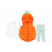 Carter's  Unisex Baby 3 Piece Little Carrot Halloween Costume Set  