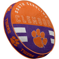 Pegasus Sports NCAA Clemson Tigers Circle Plushlete Pillow 15"