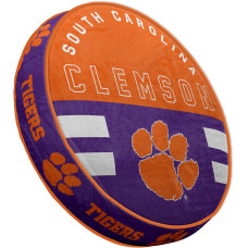 Pegasus Sports NCAA Clemson Tigers Circle Plushlete Pillow 15" Pegasus Sports NCAA Clemson Tigers Circle Plushlete Pillow 15"