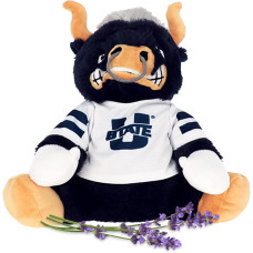 Big Blue Utah State University Mascot USU - Heatable Coolable Bedtime Comfort Plush Big Blue Utah State University Mascot USU - Heatable Coolable Bedtime Comfort Plush