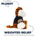 Aubie The Tiger Auburn University Mascot AU - Heatable Coolable Bedtime Comfort Plush