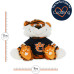 Aubie The Tiger Auburn University Mascot AU - Heatable Coolable Bedtime Comfort Plush
