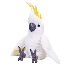 Wild Republic Artist Collection 15 Inch Sulfur Crested Cockatoo