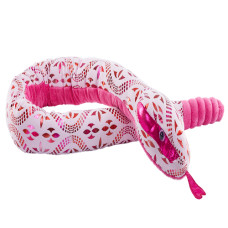 Wild Republic Foilkins-Snake Pink Blossom 54 Inch