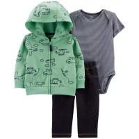 Carter's Baby Boys' 3-Piece Car Little Jacket Set 