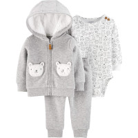 Carter's Baby Boy 3-Piece Bear Little Jacket Set Carter's Baby Boy 3-Piece Bear Little Jacket Set