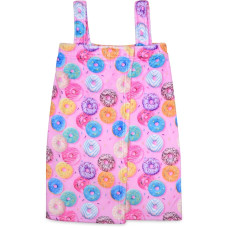 iscream Big Girls' Silky Soft Plush Spa Wrap for Home, Travel, Summer Camp iscream Big Girls' Silky Soft Plush Spa Wrap for Home, Travel, Summer Camp